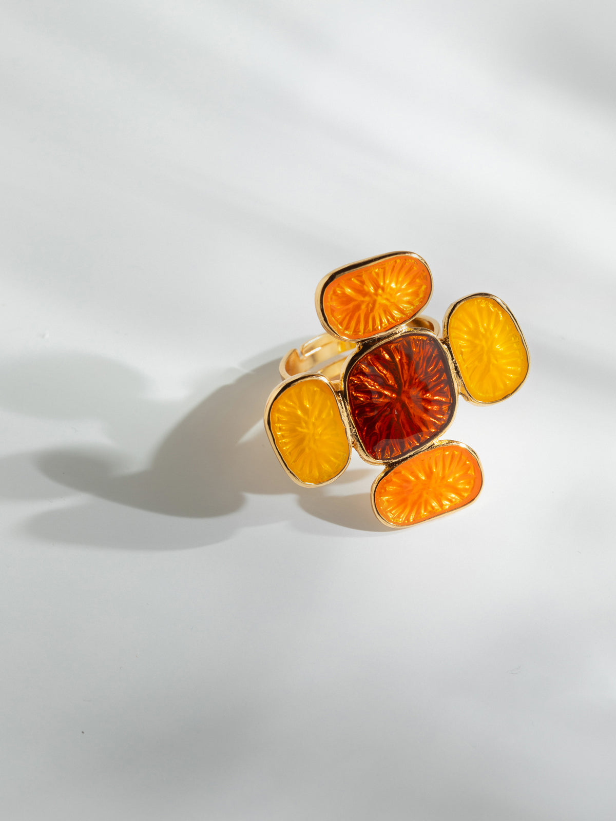 Bague Ajustable dorée Dolce Dolcezza