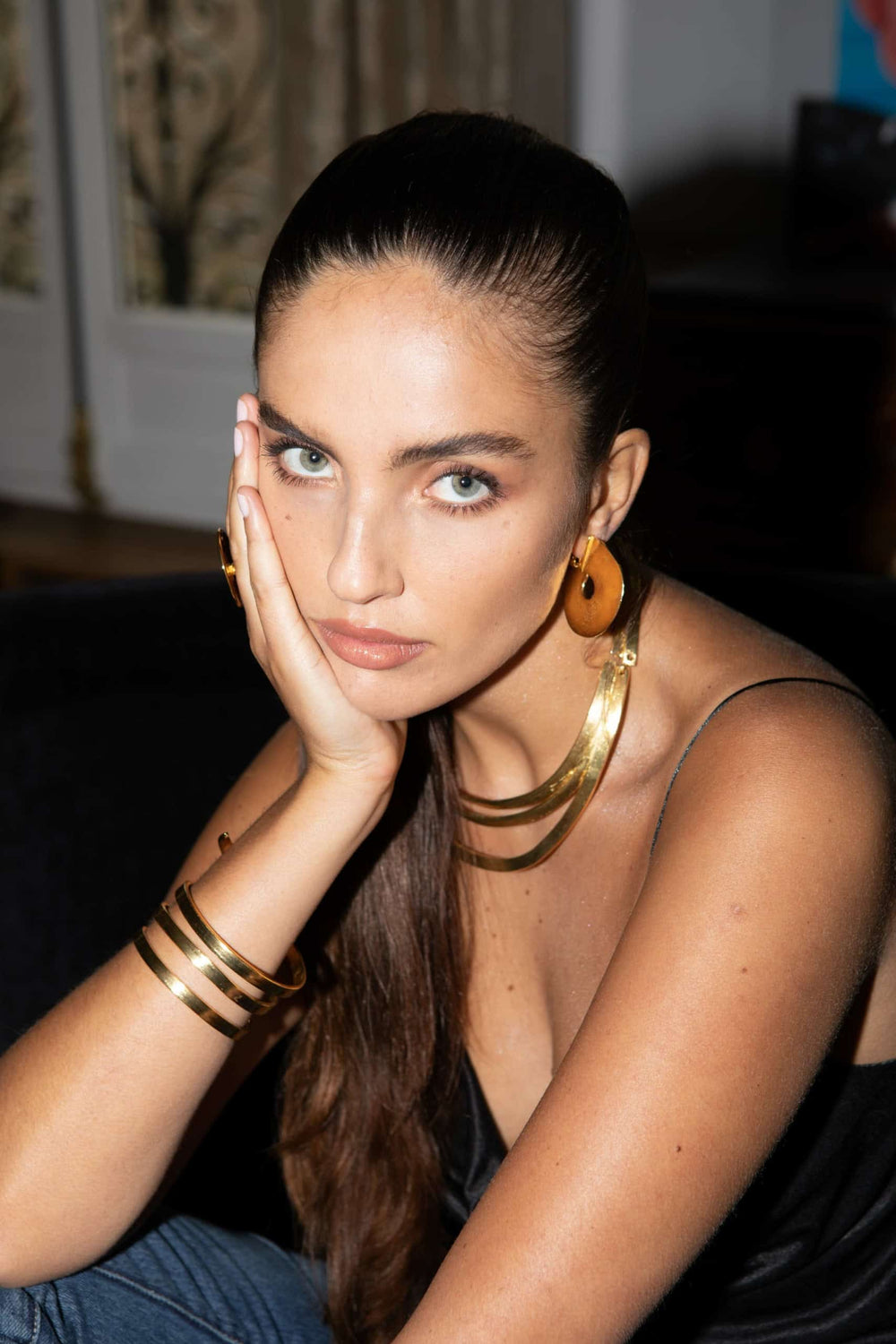Down Town Gold Necklace