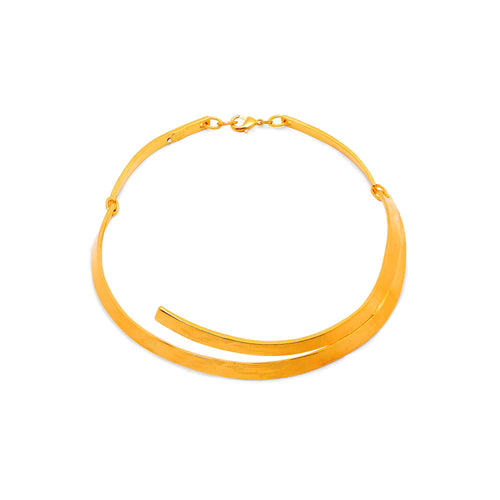 Gilded Down Town Necklace