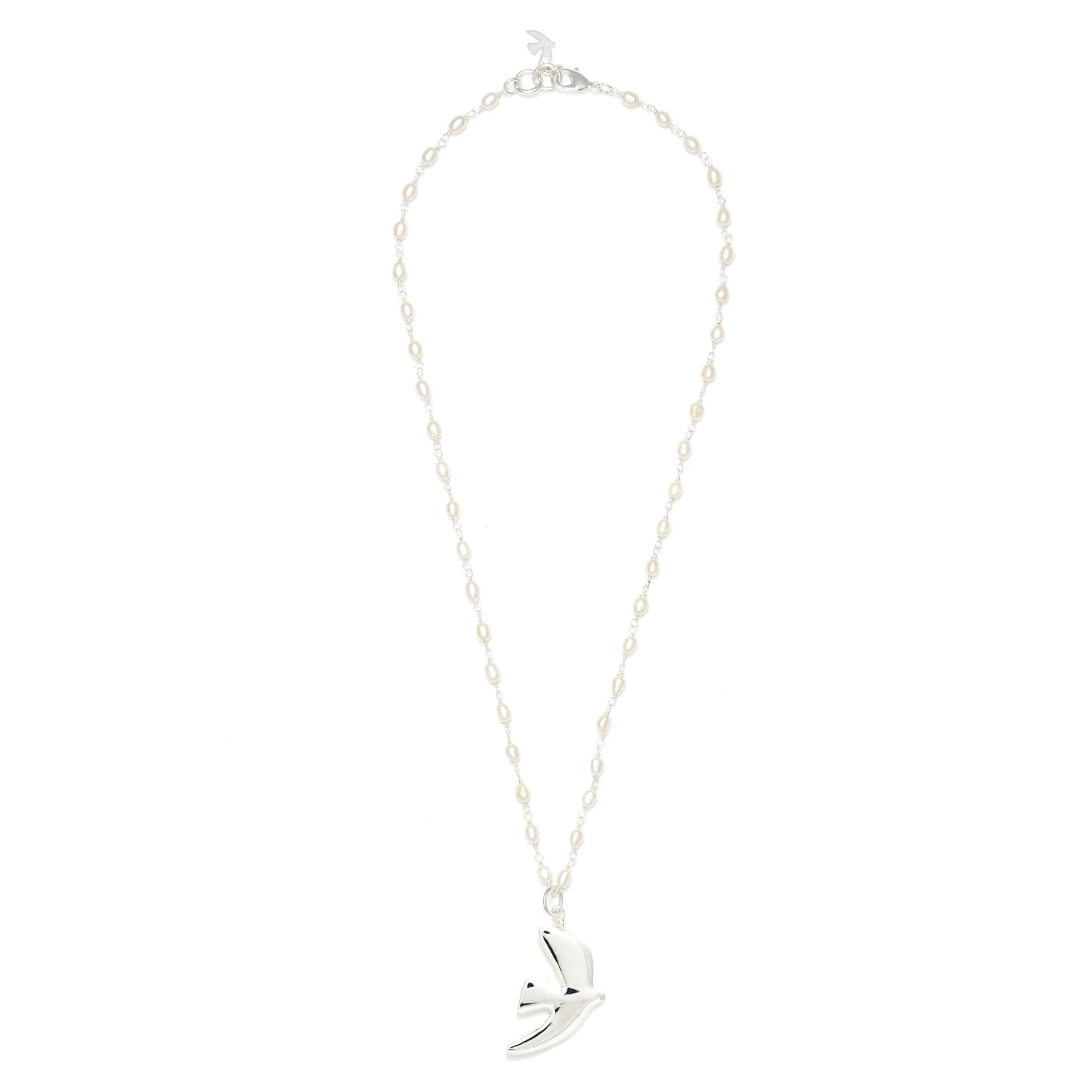 Silver-Plated Necklace Golden Hour