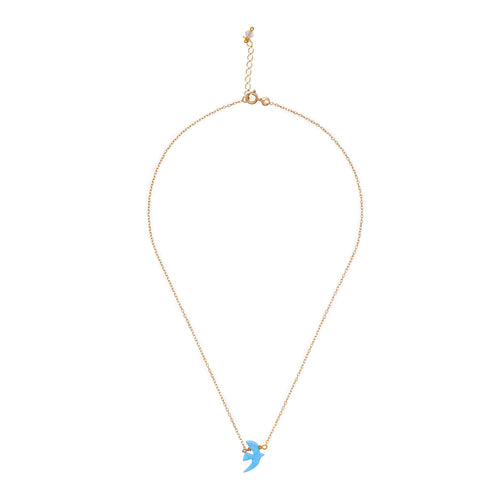 Gold Plated Opaline Necklace