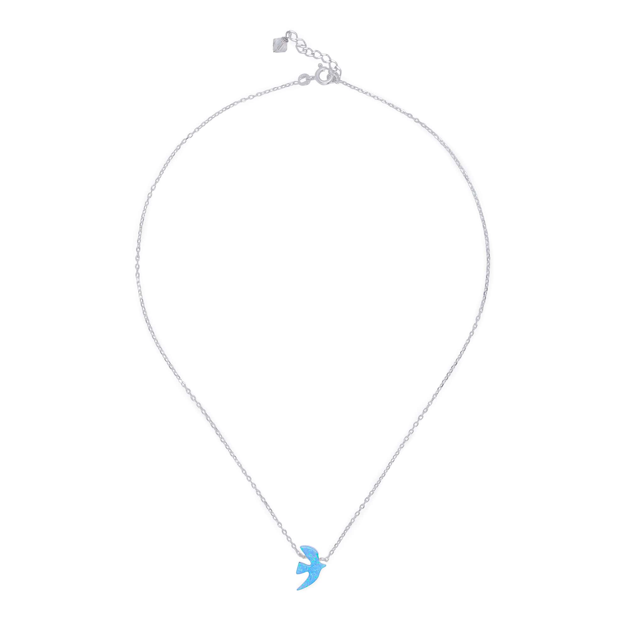 Sterling Silver Opalite Necklace