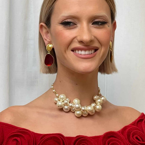 Gold-Plated Botanical Necklace