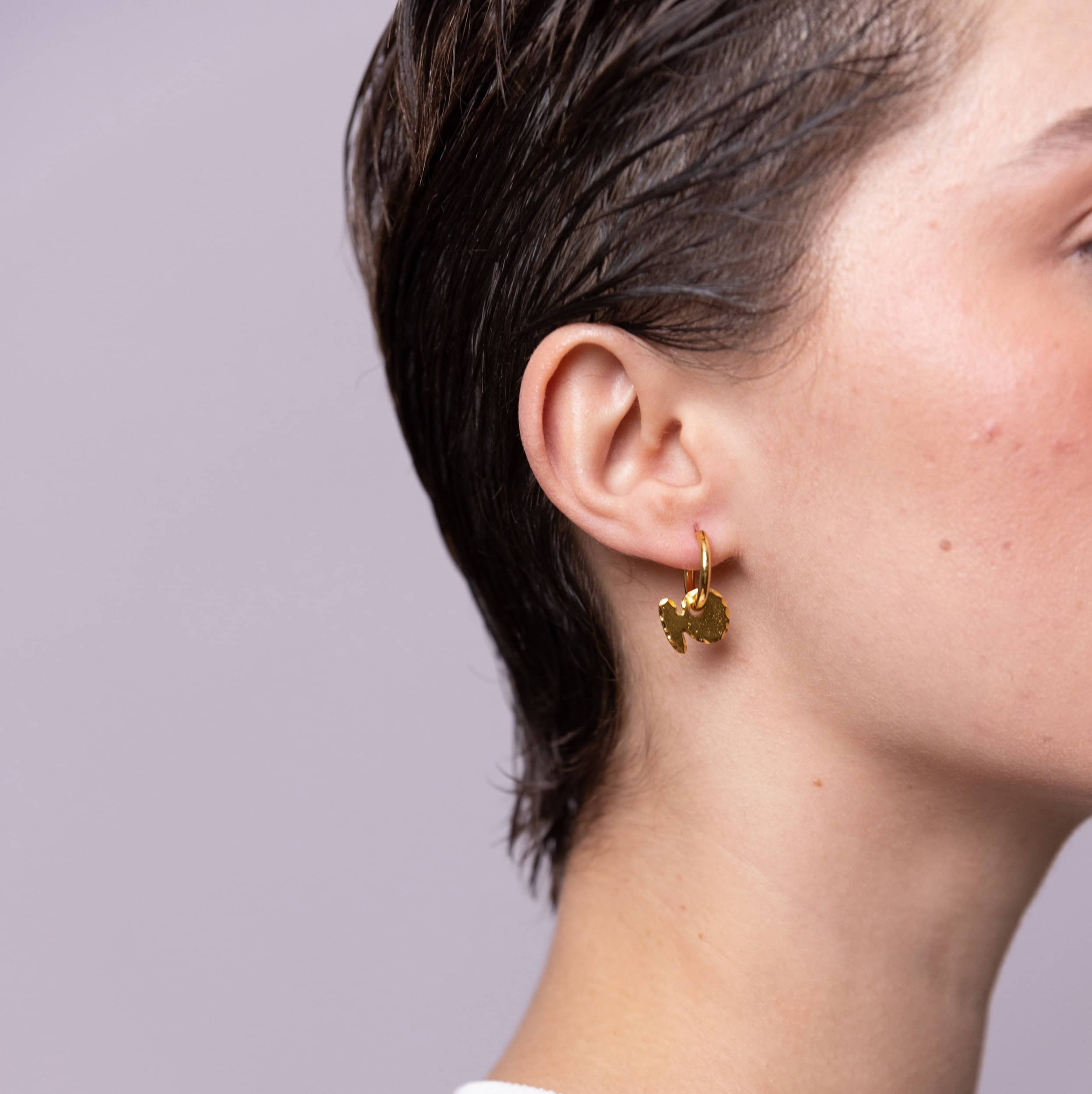 Boucles d’oreilles doré Charms