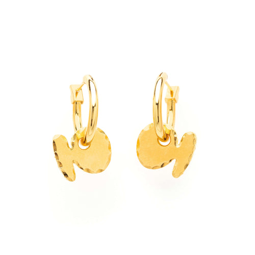 Boucles d’oreilles doré Charms