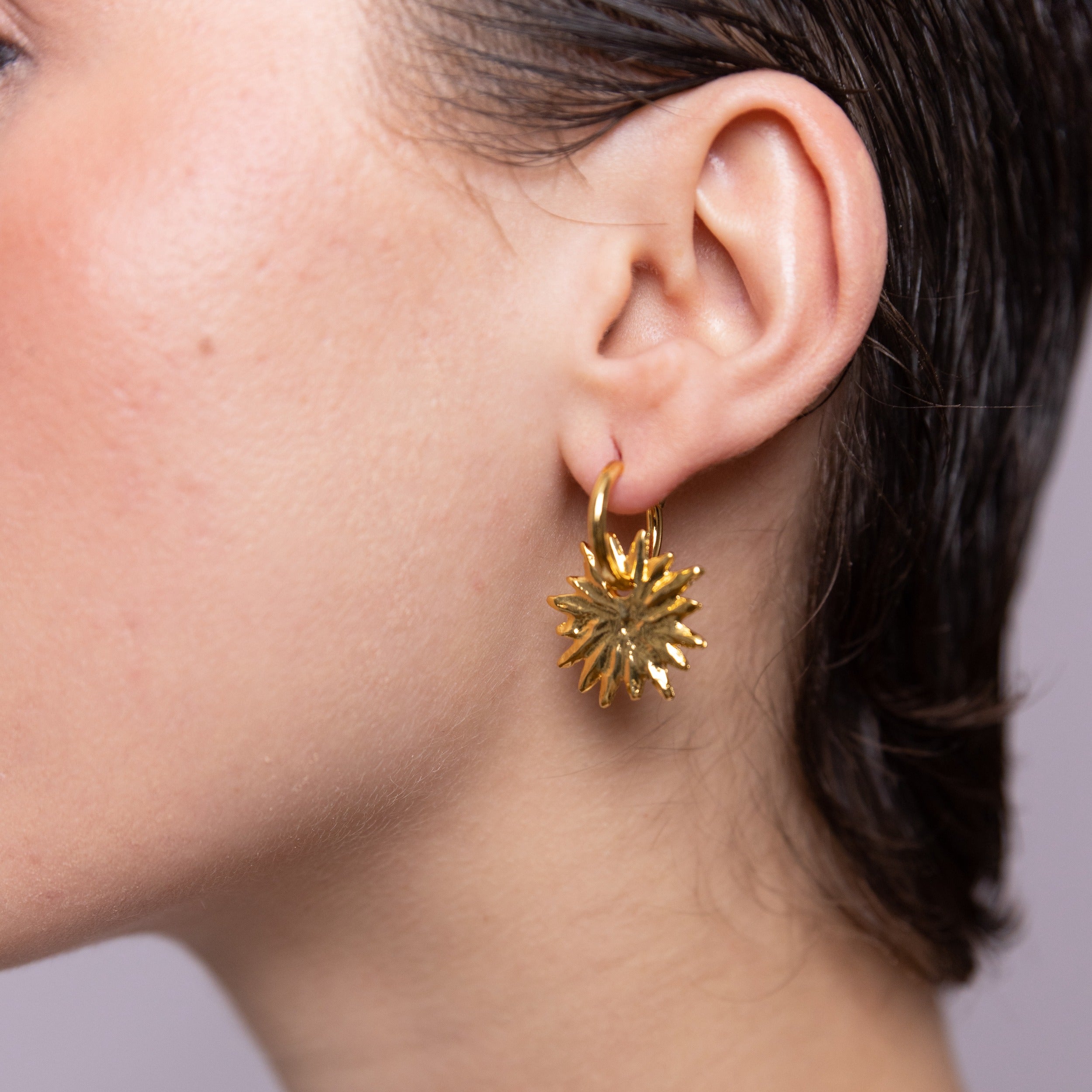 Boucles d’oreilles doré Charms