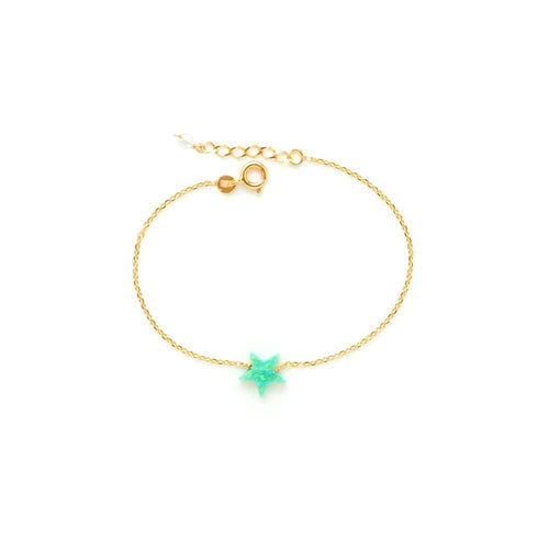 Bracelet Doré Opaline