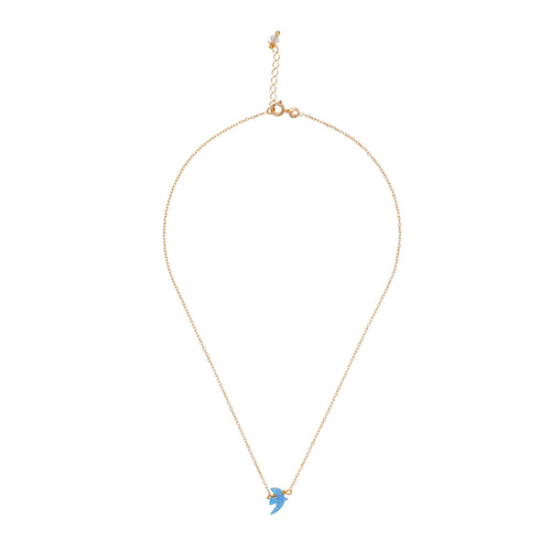 Collier Doré Opaline