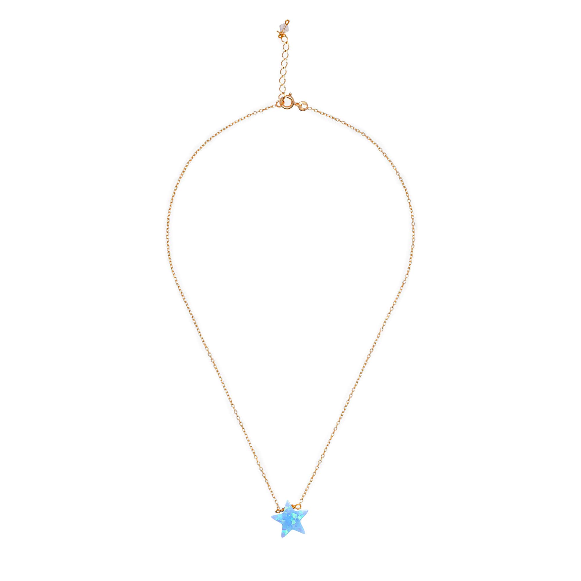 Opaline Gold Necklace