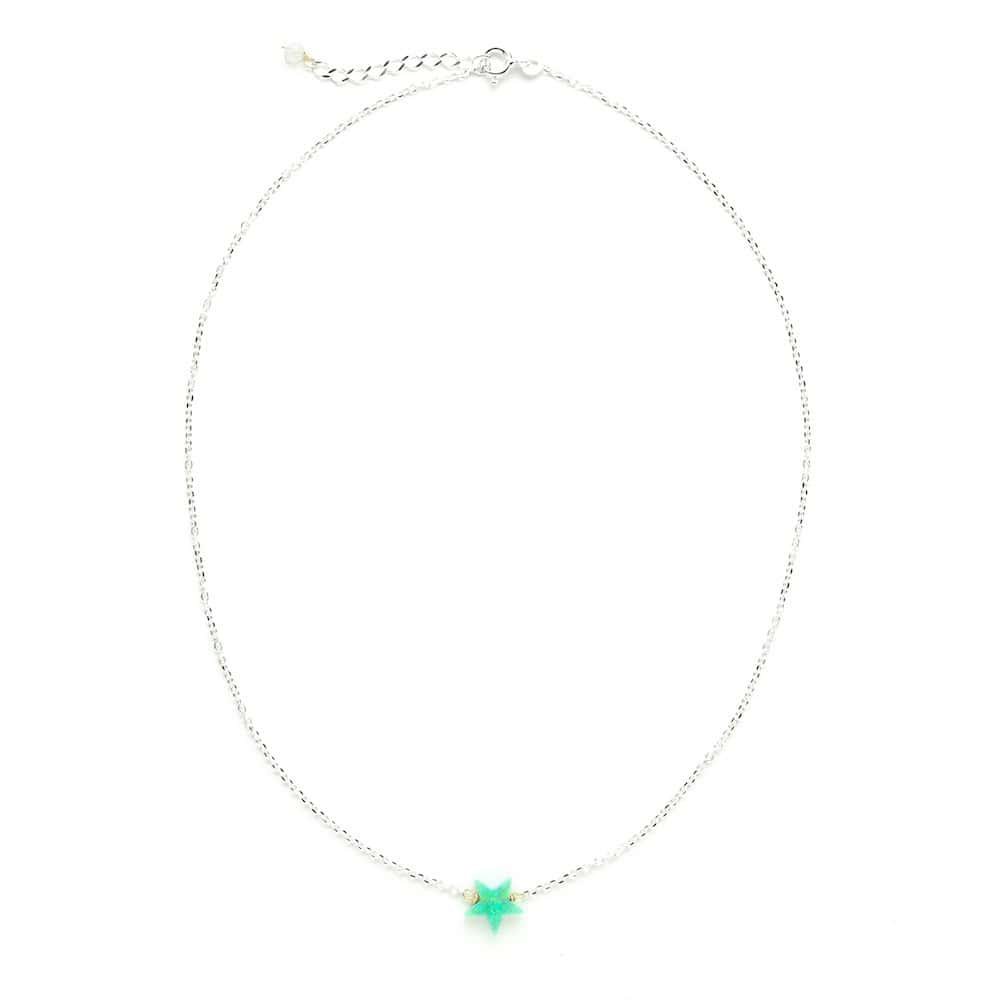 Sterling Silver Opalite Necklace