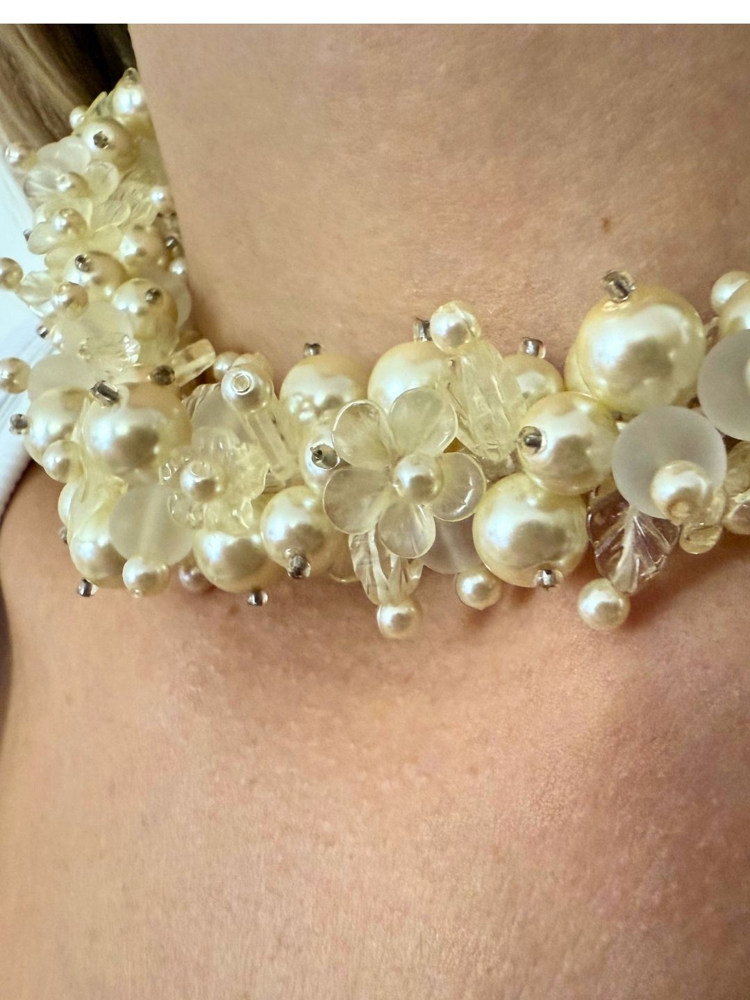 Collier Héritage Bouquet Nacré