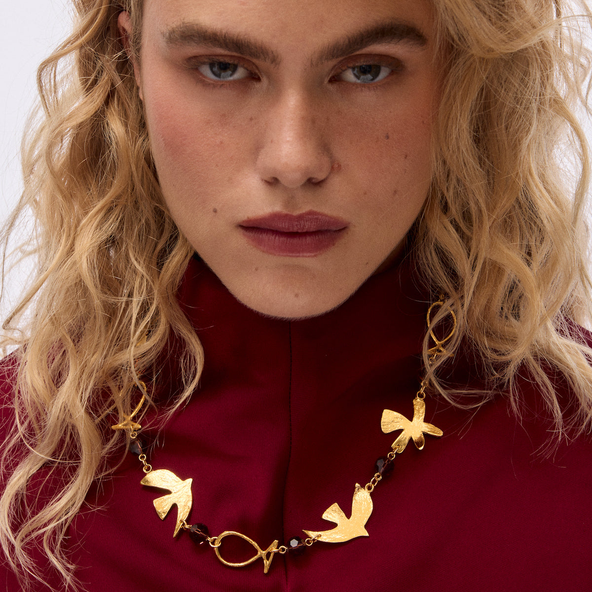 Gold-plated Travel Necklace