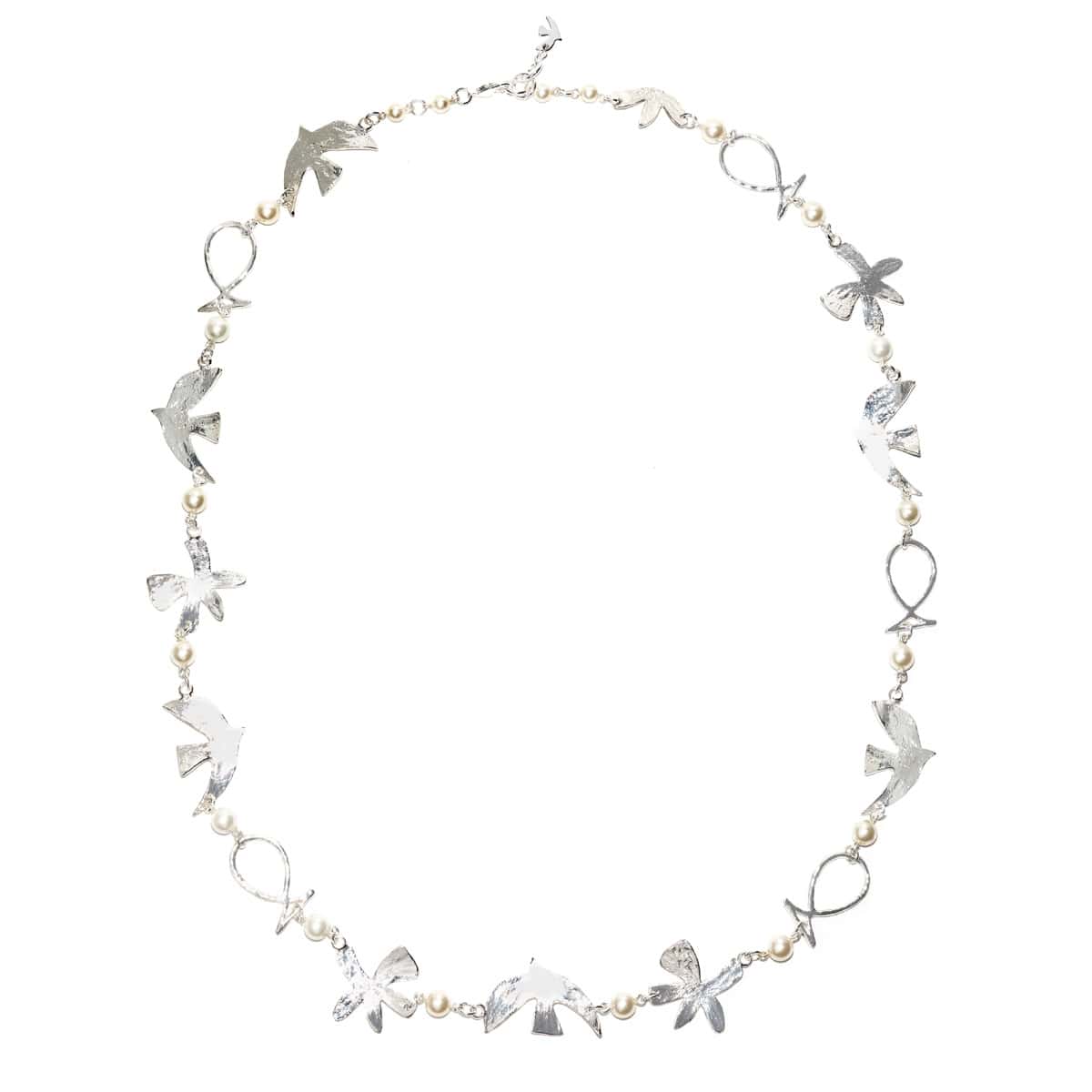 Silver Plated Travel Necklace