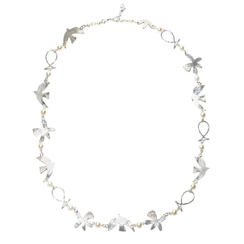 Collier Argenté Voyage
