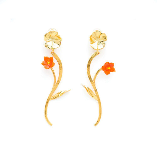 Boucles D’oreilles Clips Doré Paris