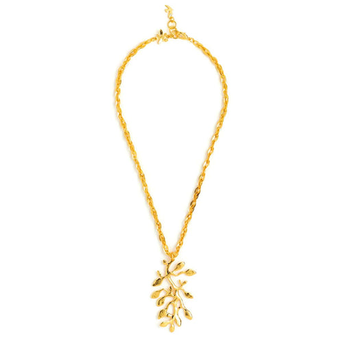 Gold Botanical Necklace