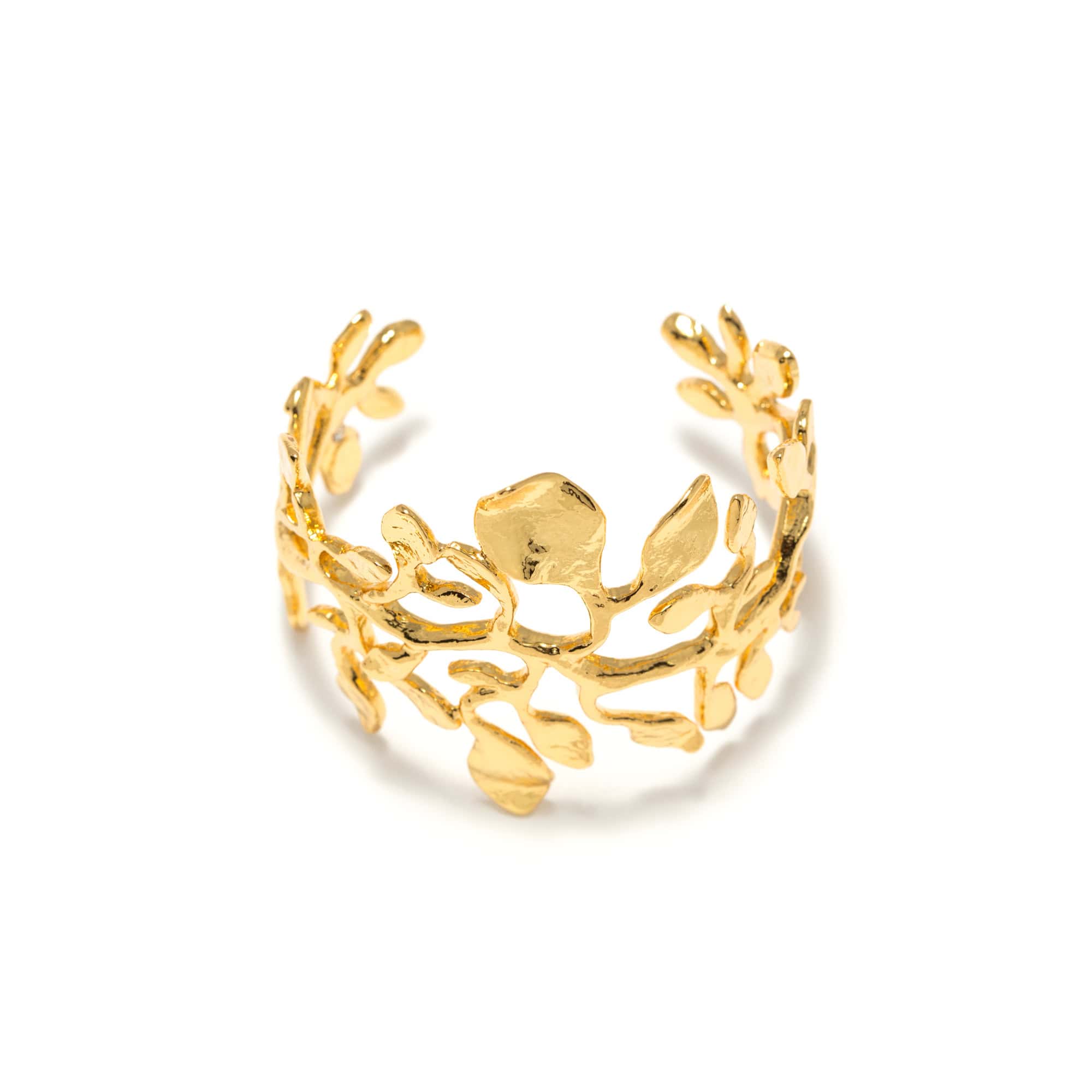 Golden Plant Bangle