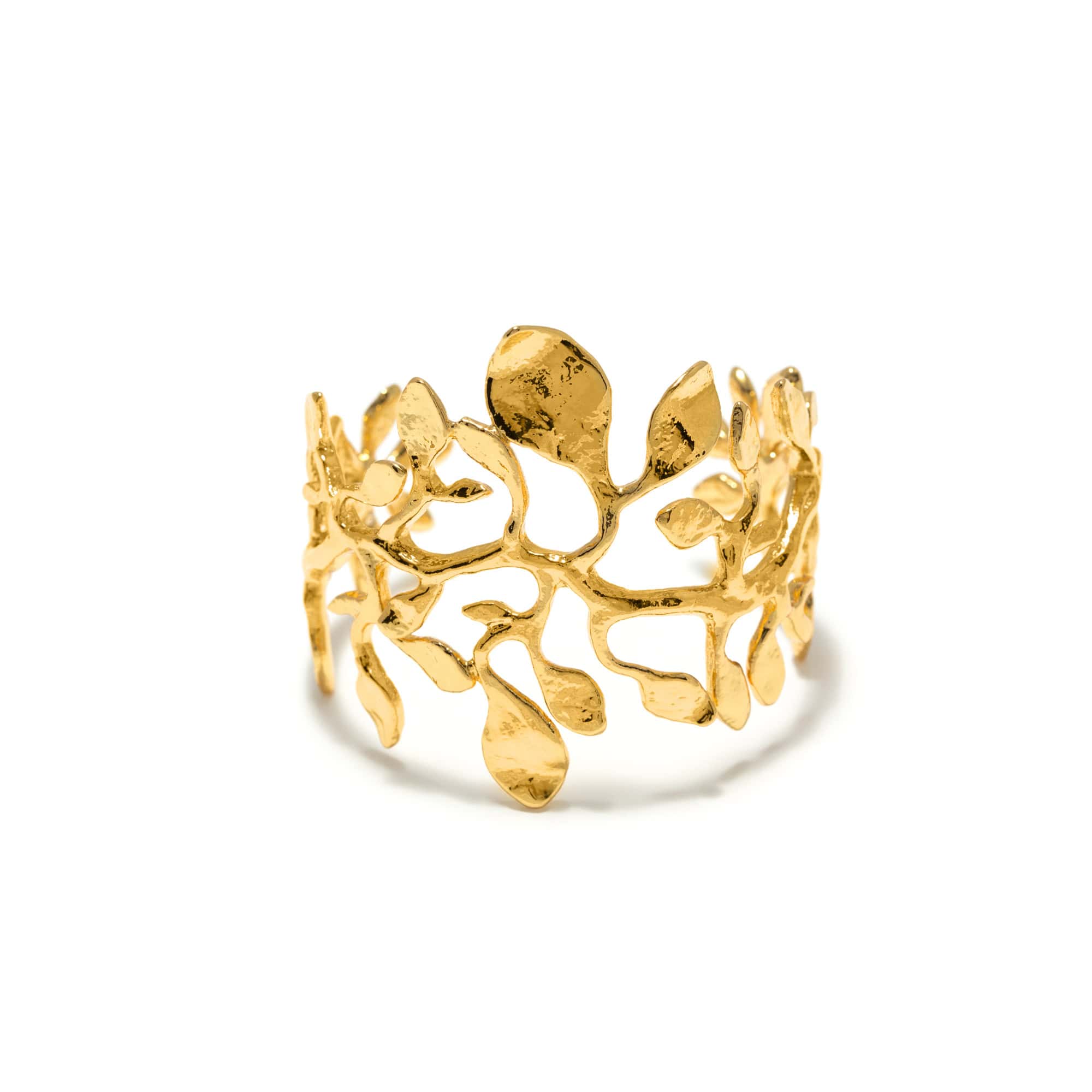 Golden Plant Bangle