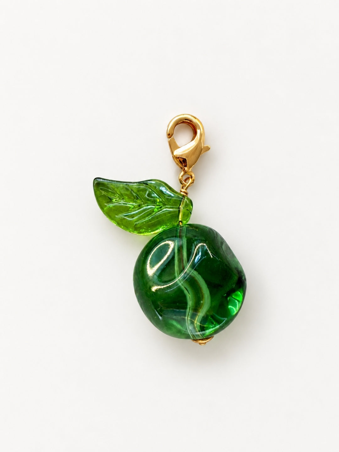 Charm Doré Perle Le Citron Vert