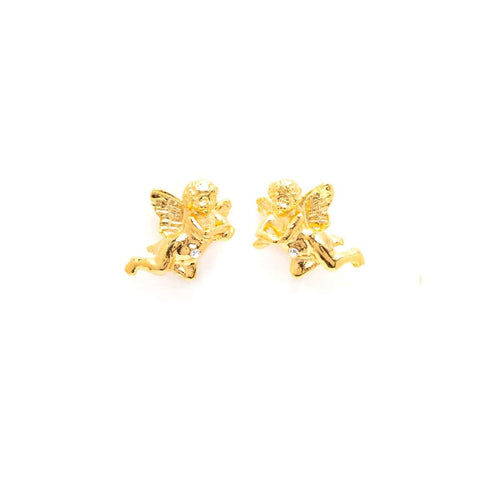 Boucles d'oreilles percée doré Rencontre imprévue