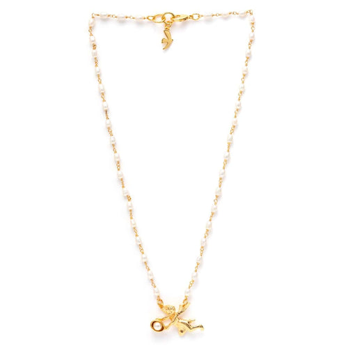 Collier doré Rencontre imprévue