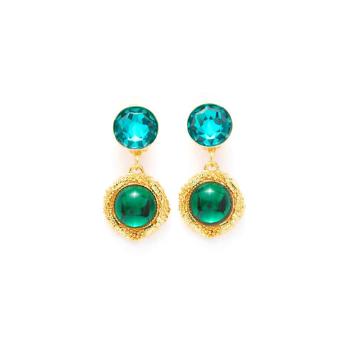 Cabaret Gold Clip-On Earrings