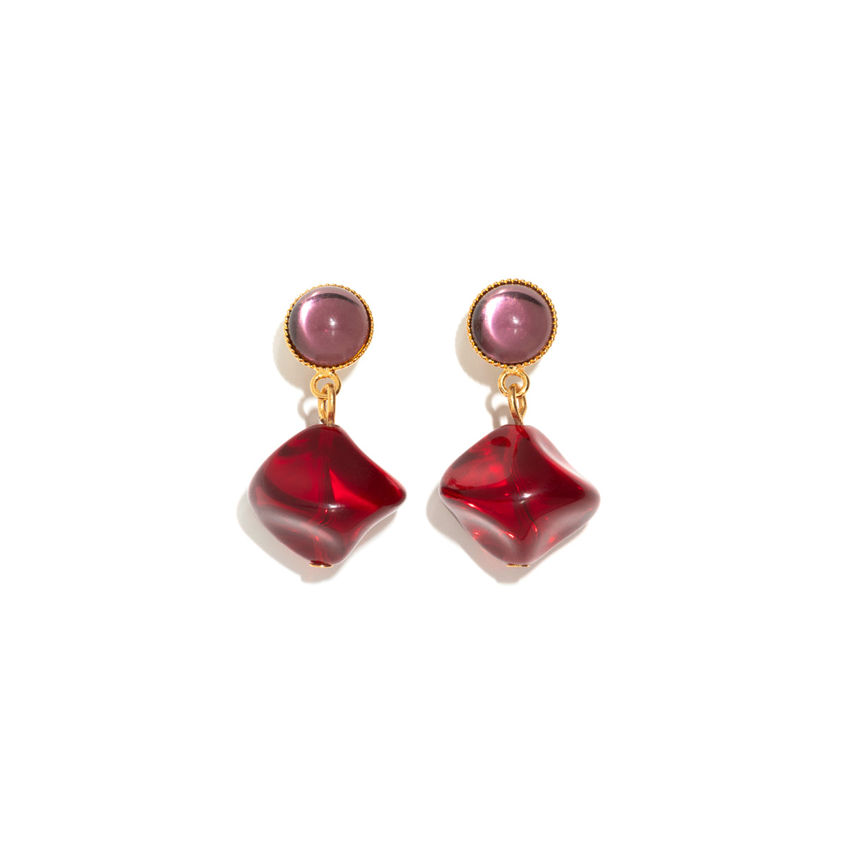 The Golden Hour Pierced Earrings