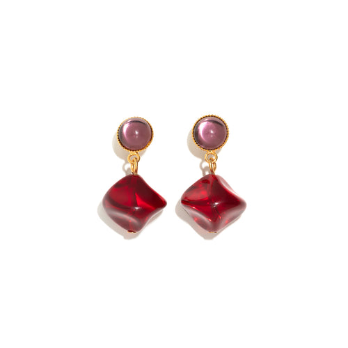 Boucles D'oreilles percées l'Heure Dorée
