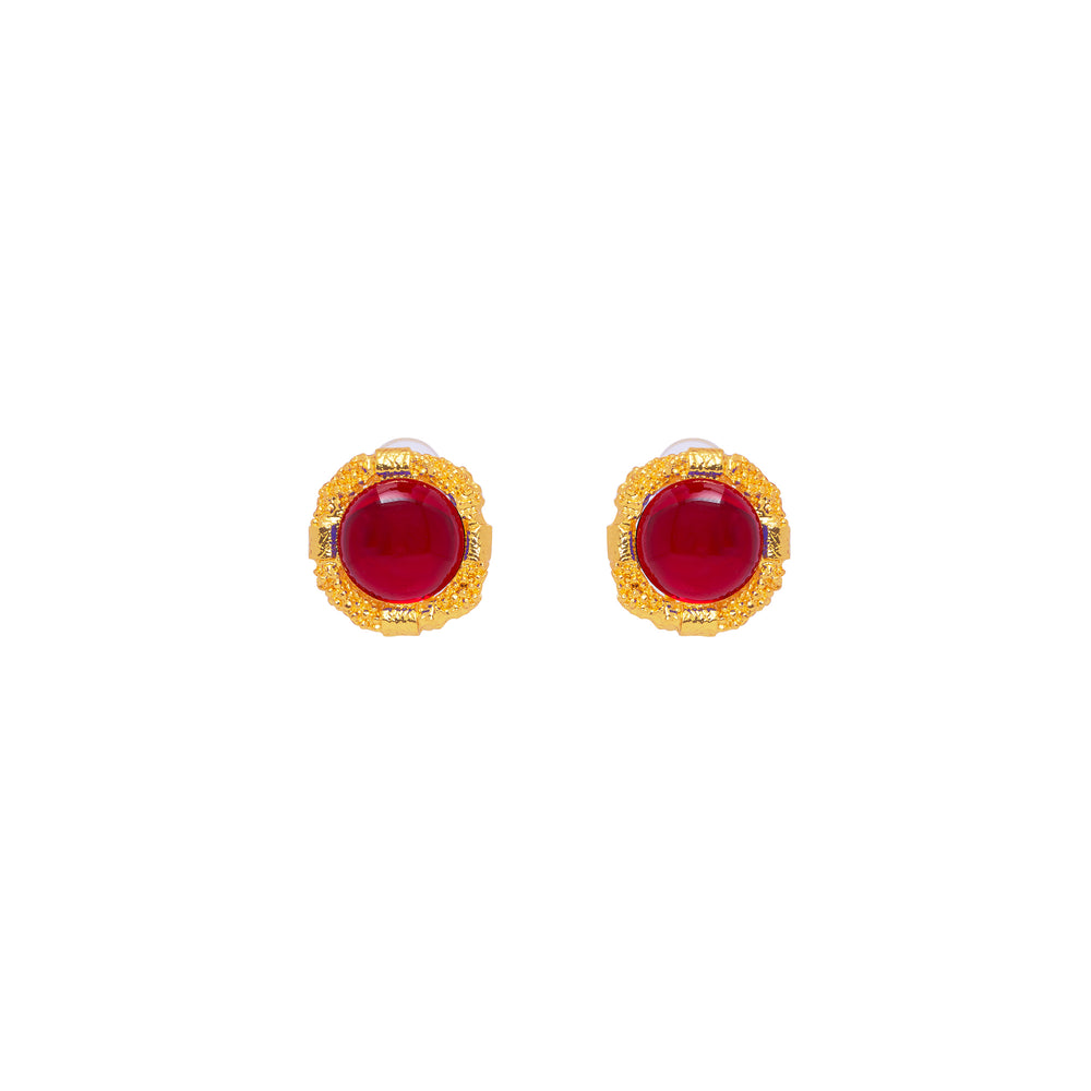 Boucles D'oreilles Clips Doré L'heure Dorée