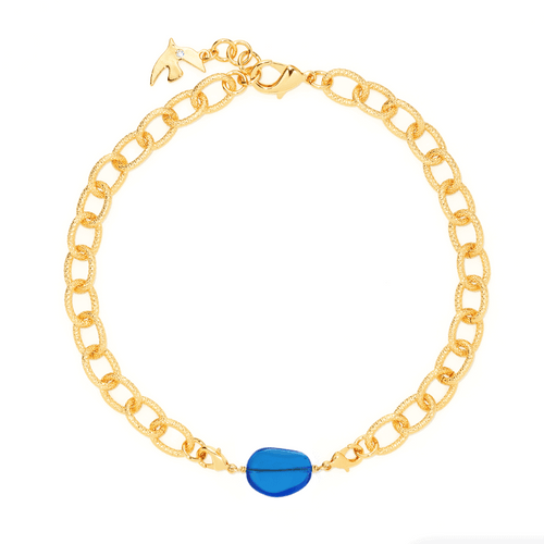Perle Charms Bleu Mystérieux