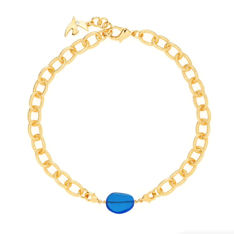 Mysterious Blue Pearl Charms