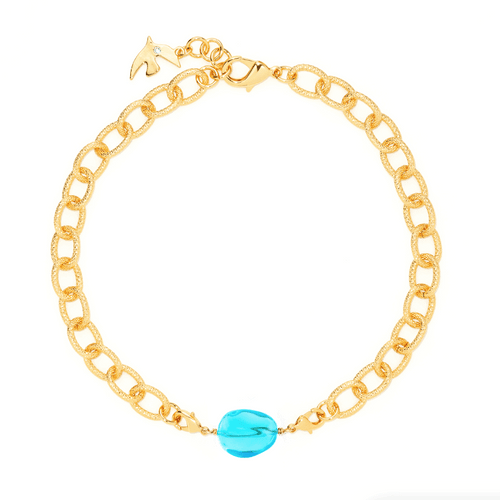 Perle Charms Bleu Océan