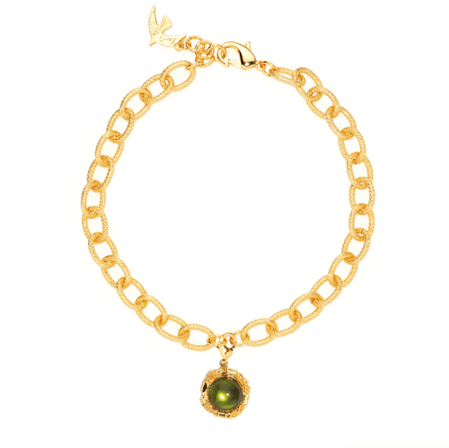 Charms Porte-Bonheur Vert Olive