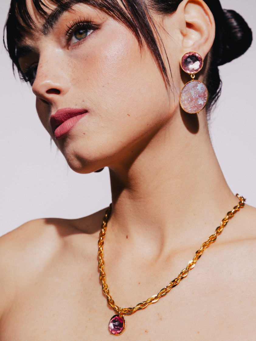 Gold-plated Sofia necklace