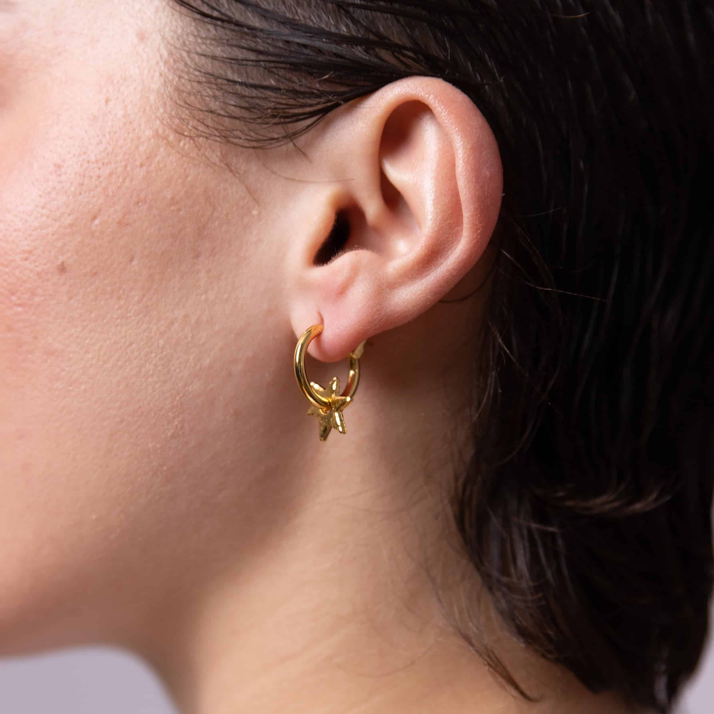 Boucles d’oreilles doré Charms