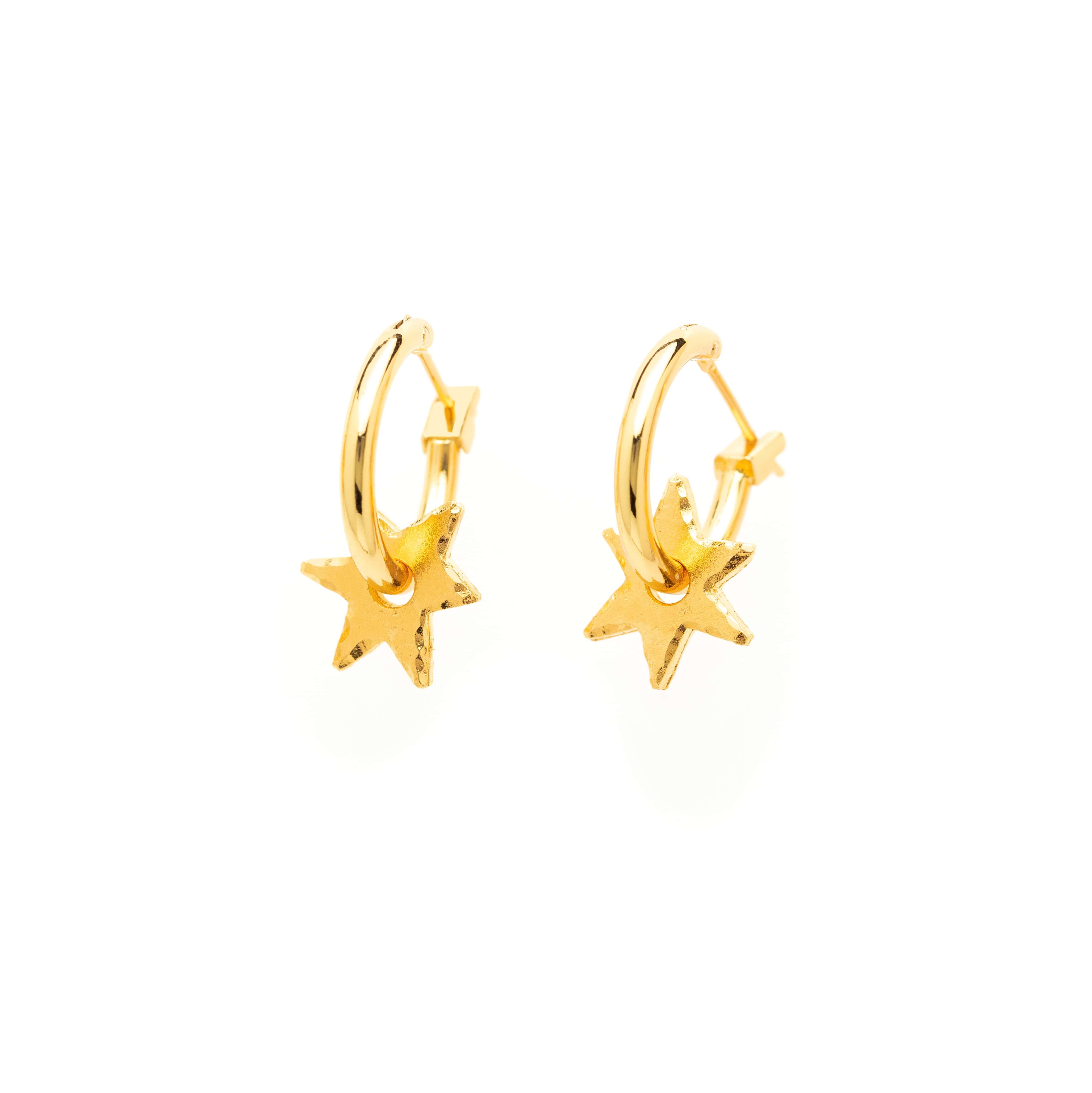 Boucles d’oreilles doré Charms