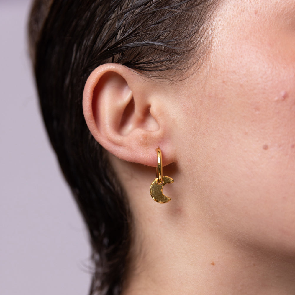 Boucles d’oreilles doré Charms