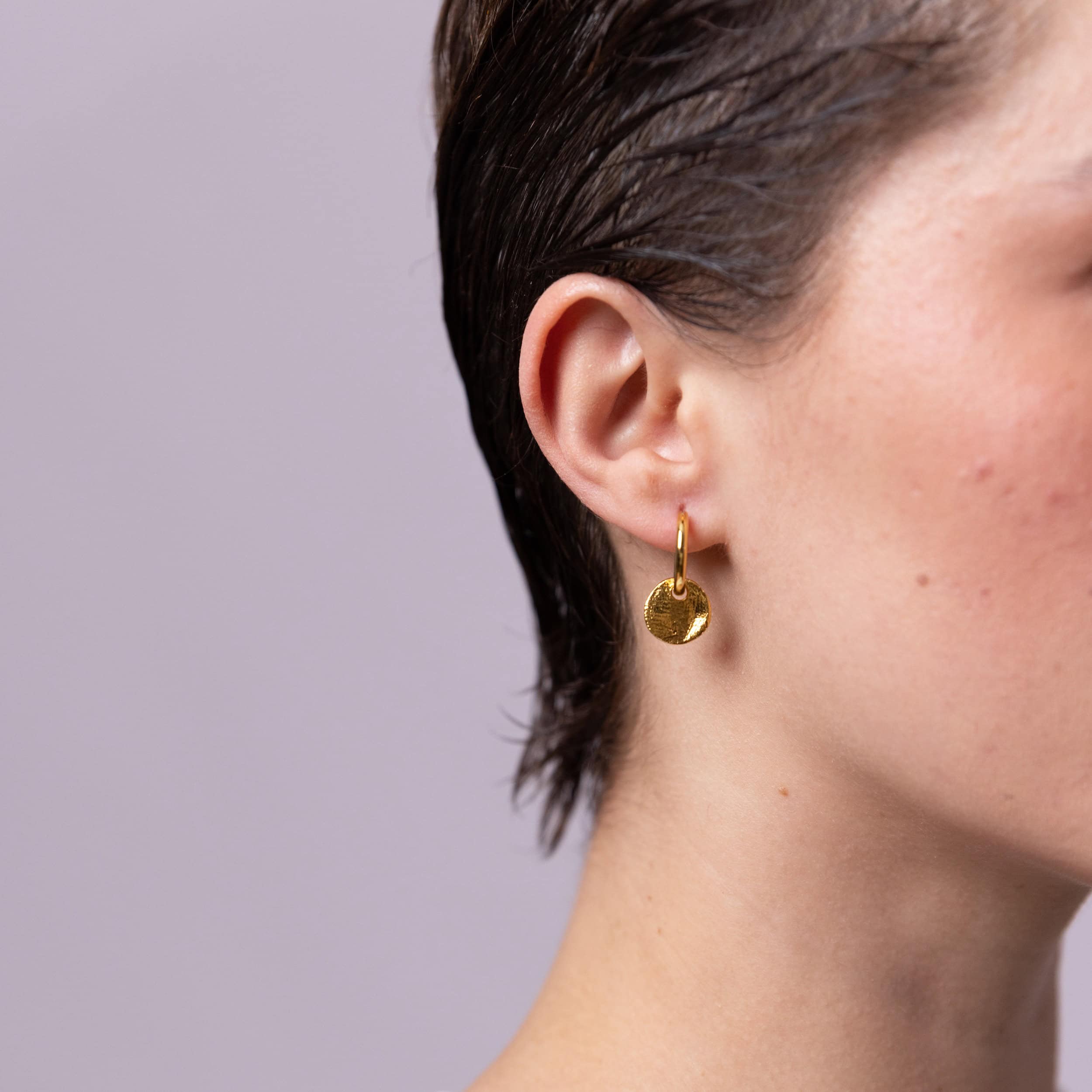 Boucles d’oreilles doré Charms