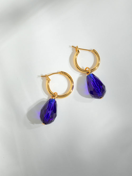 Boucles d'oreilles dorées Charms