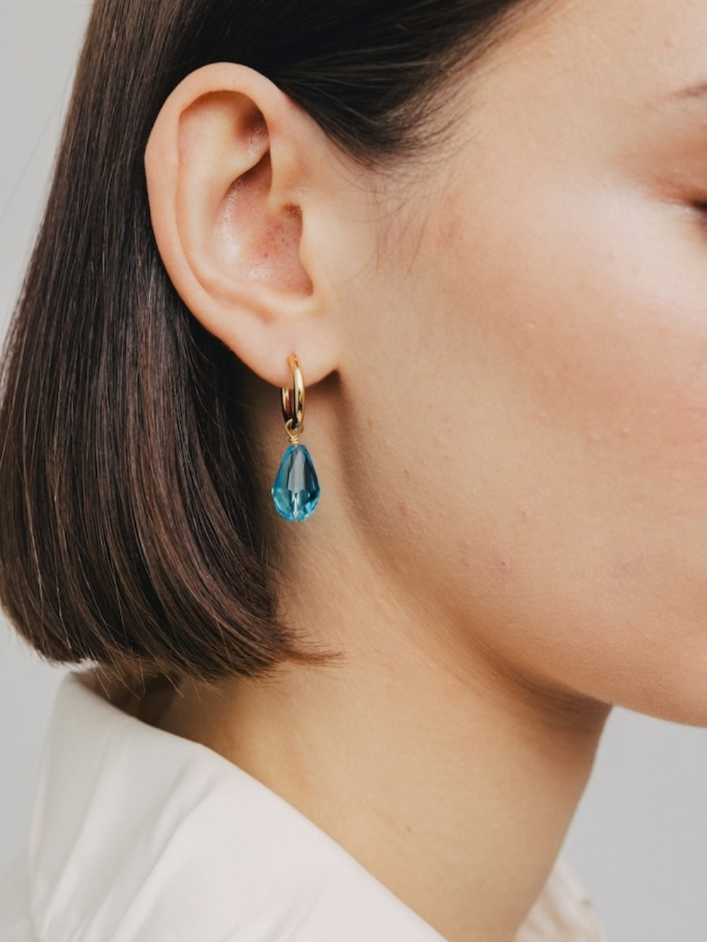 Boucles d'oreilles dorées Charms