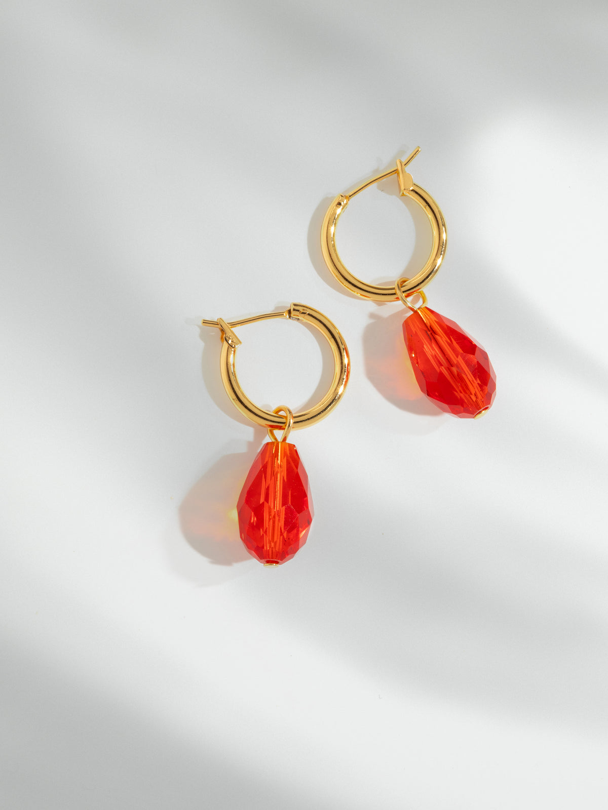 Boucles d'oreilles dorées Charms