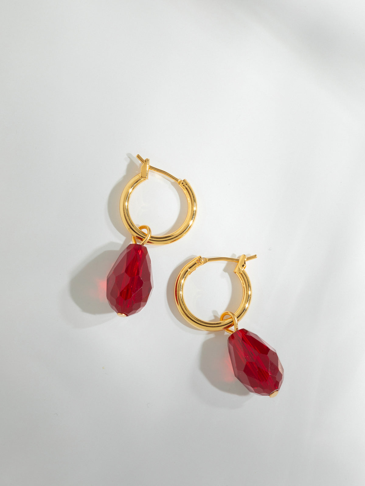 Boucles d'oreilles dorées Charms