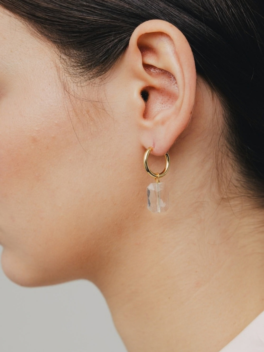 Boucles d'oreilles dorées Charms