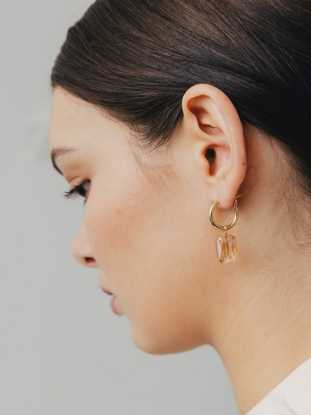 Boucles d'oreilles dorées Charms
