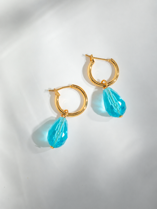 Boucles d'oreilles dorées Charms