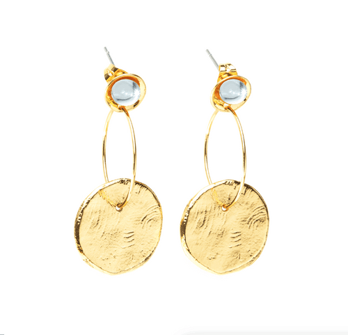 Boucles D'oreilles Percées Cristal éternel