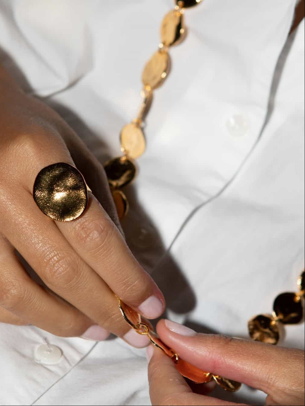 Gilt Thousand and One Nights Ring
