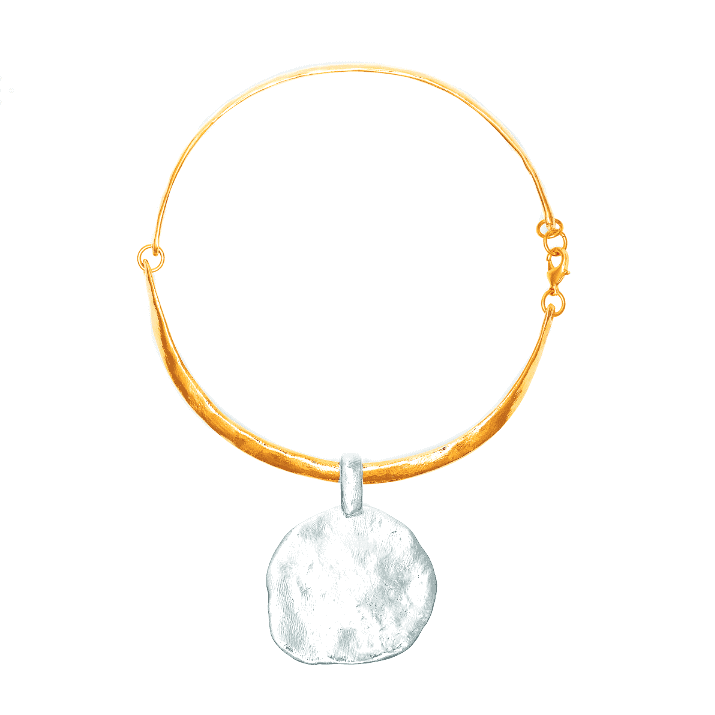Gold Plated Silver Arabian Nights Necklace