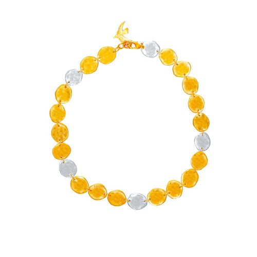 Gold and Silver Plated Arabian Nights Necklace