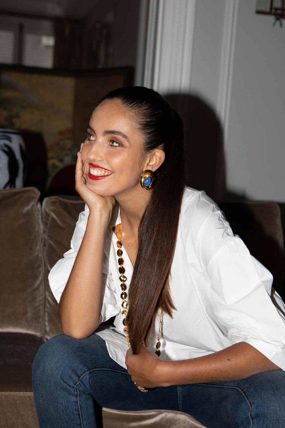 Mille et Une Nuits Gold Necklace
